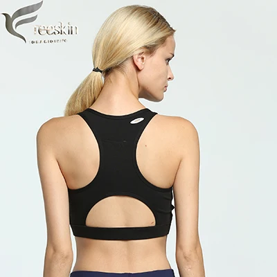 Zhangyunuo Yoga Bra Back Pocket Top Padded Running Sports Bra Hollow Out Sport Top Fitness Women Underwear Fitness Workout Bra