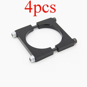 

4PCS Aluminum Alloy D12 14 15 16 18 20 22 25 30mm Pipe Clamp Carbon Tube Clip Fixed Connector Joint for RC Plant UAV Drone