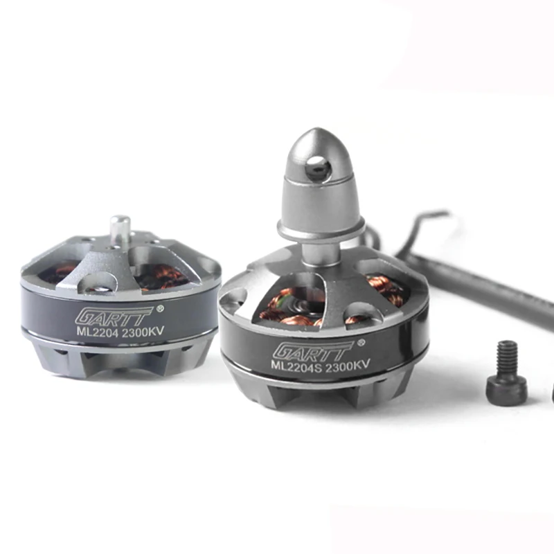

GARTT 2204S 2204 Brushless Motor CW CCW 2300KV Engine ML2204S ML2204 For Quadcopter Hexacopter with Prop Cap Adapter RC Parts