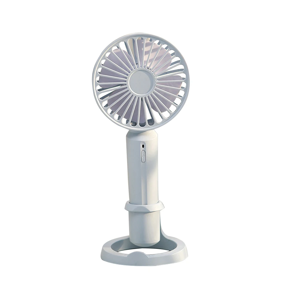 Aromatherapy Air Cooler Home Lightweight LED Light Phone Holder USB Rechargeable Mini Fan Gift Desktop Mute Handheld Portable |