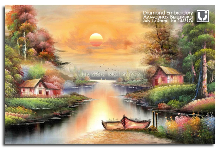 Instarry 5D DIY Diamond Painting Groot Formaat Mozaïek Steentjes Instarry 5D DIY Diamond Painting Groot Formaat Mozaïek Steentjes