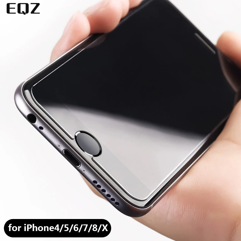 EQZ Nano высококачественное закаленное стекло для iphone 6, 6 S, 7, 7 plus, 5S, 4S, 8, 8 plus, iphone 7, защита экрана, закаленное стекло для iphone