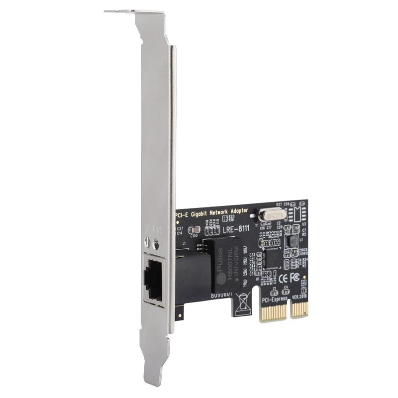 HOT-Rtl8111G Pcie Gigabit Ethernet Pci-Express Внутренний Rj45 сетевой адаптер совместимый Pci-E X1/X4/X8/X16 для рабочего стола Se