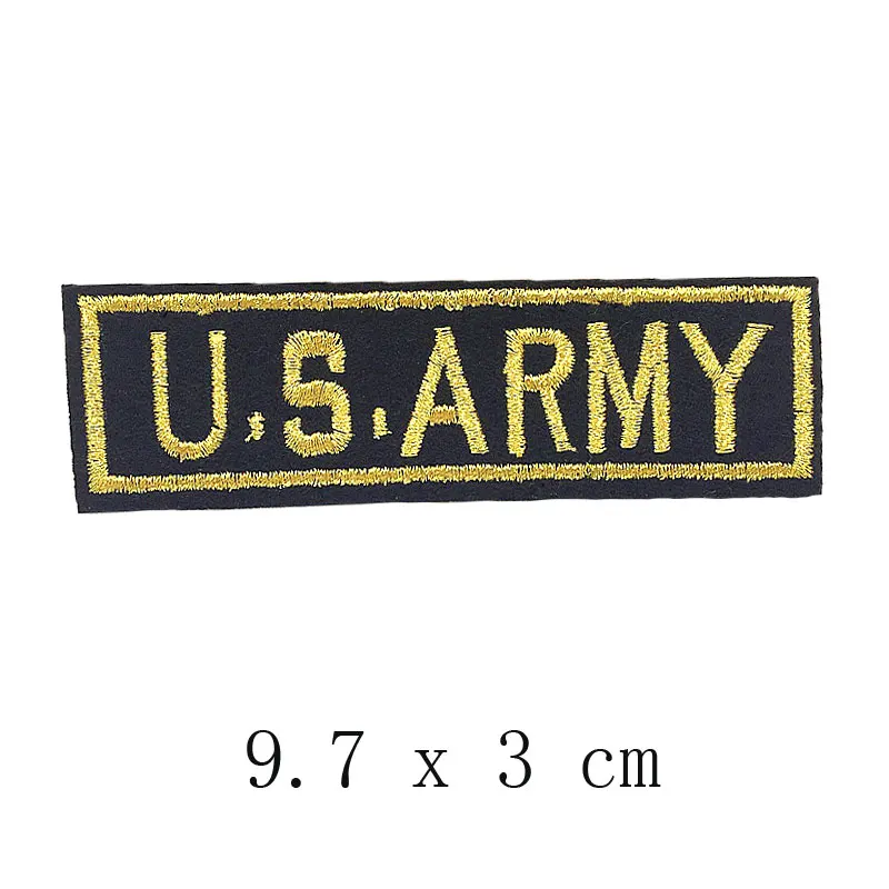 1 шт. популярная вышитая Лоскутная Ткань военные нашивки для одежды эполеты полосы на рюкзаке плечо Эмблема для одежды - Цвет: D116