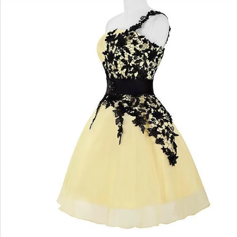 Free-shipping-Summer-One-Shoulder-Prom-dresses-White-Pink-Prom-Party-dresses-Short-Graduation-Vestidos (3)_conew1