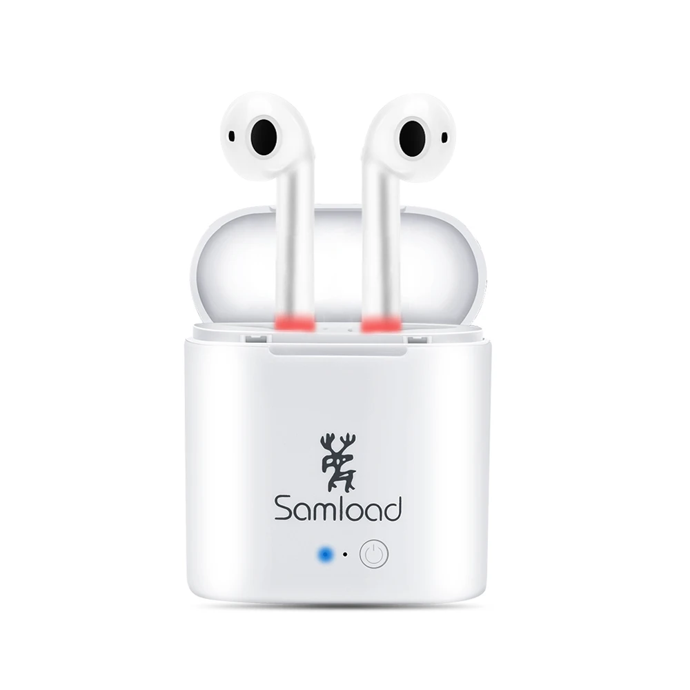 

Sport Wireless Earphone earbud Bluetooth 4.1 headset Stereo in ear Headphone with Charging box for Apple iPhone 6 7 8 X i7s TWS