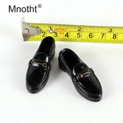 1/6 шкала черный Модные Для мужчин; кожаные туфли модель мужской солдат джентльмен обувь игрушки TB67-01 для 12in фигурку хобби m3