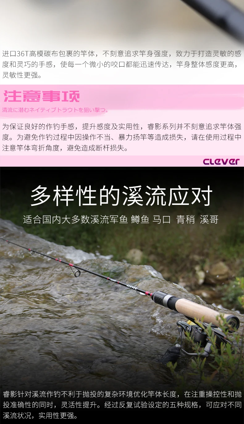 Vara de Pesca de Carbono Tsurinoya Inteligente 1.60 1.85 Acessórios Fuji Ultraleve Peso Haste Truta 1.19 m 1.57 9 Esporte e Lazer
