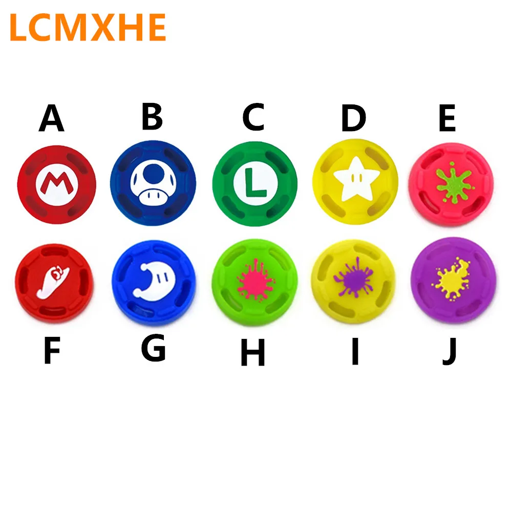 

100pcs Silicone Analog Thumb Stick Grips Caps for Nintend Switch NS JoyCon Controller Cover Sticks Skin for Joy Con joypad