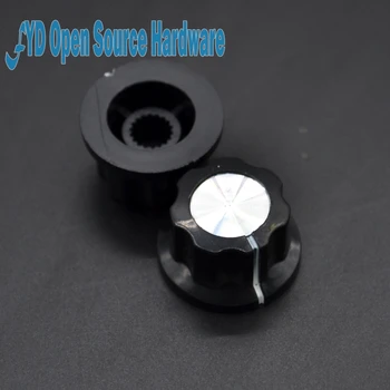 

10pcs MF-A01 A01 Potentiometer Bakelite Plastic Governor knob