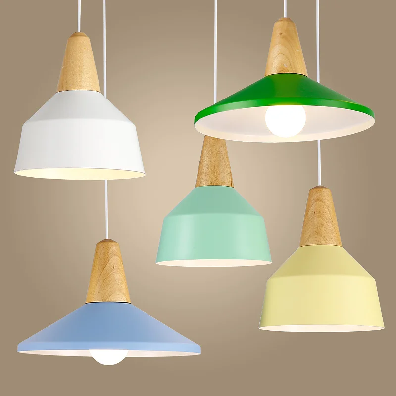 

Modern Fashion Simple Led Pendant Light Lamp Aluminum Hanging Room Lamp For Dining Room Led Light Bulb Home Lighting Fixtures