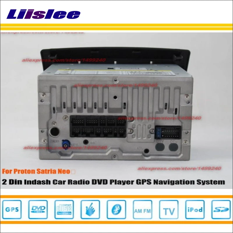 Discount Liislee For Proton Satria 2006~2014 - Car Radio Stereo CD DVD Player GPS NAVI HD Touch Screen Audio Video Navi Navigation System 2