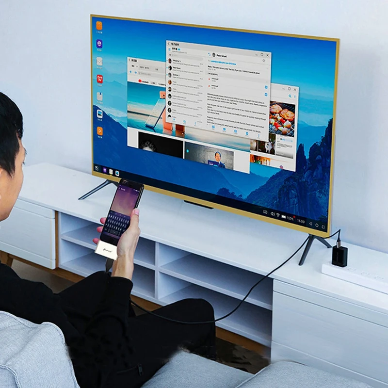Meegopad V2 Usb C к type-C Hdmi концентратор адаптер с 4K Hdmi, Usb 3,0 порт и Pd Быстрая зарядка для Macbook Pro, Chromebook, Hp, Sam