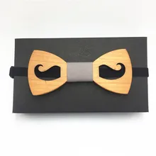 Стиль продукта, модный деревянный свадебный галстук ручной работы, деревянный галстук-бабочка для мужчин, аксессуары для одежды, Мужской деревянный галстук-бабочка