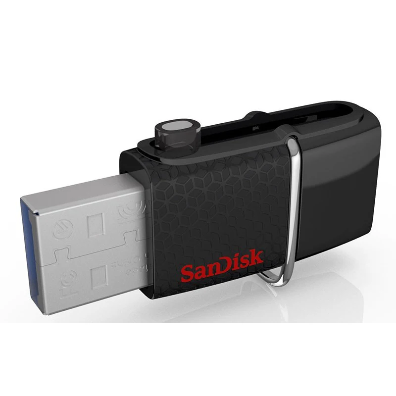 Флеш-накопитель USB SanDisk OTG 32 ГБ флеш-накопитель 64 Гб 16 Гб SDDD2 130 м/с USB 3,0 флеш-накопители 128 ГБ USB флешка