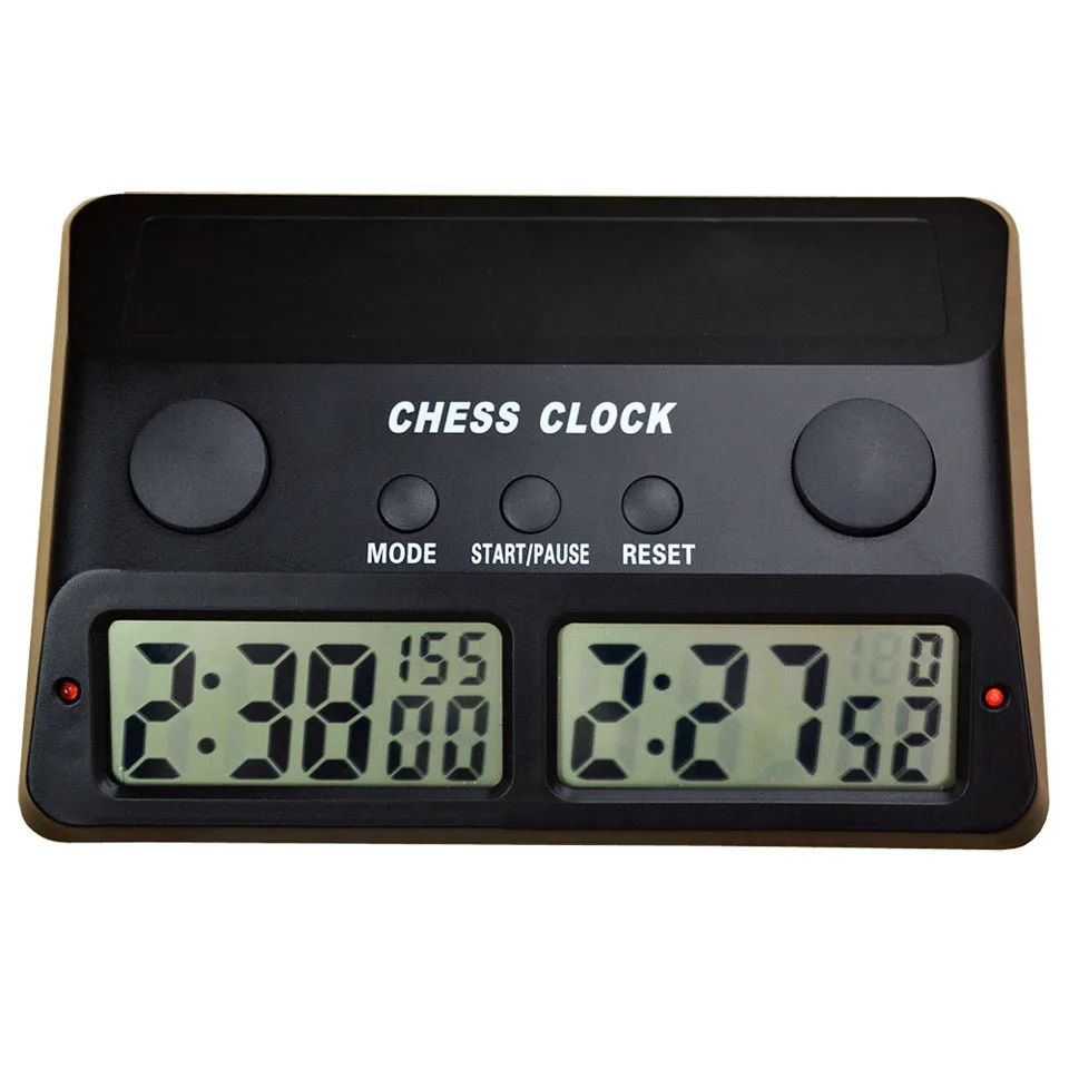 

High Quality Plastic Chess Clock International Chess Timer Chess Game Chronoscope Kids Toy Gift BSTFAMLY I52