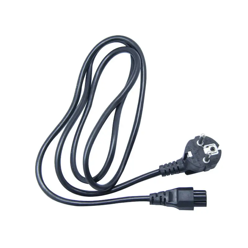 

1.5M Eu Ac Power Supply Adapter Cord Cable Durable 3-Prong Lead Charging Line Wireless Original Quality For Desktop Laptop Eu