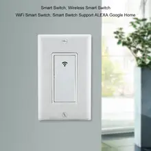 Smart WiFi Wireless Switch Panel Support For ALEXA Google Home Mobile Phone Remote Control WiFi Switch US Plug interruptor