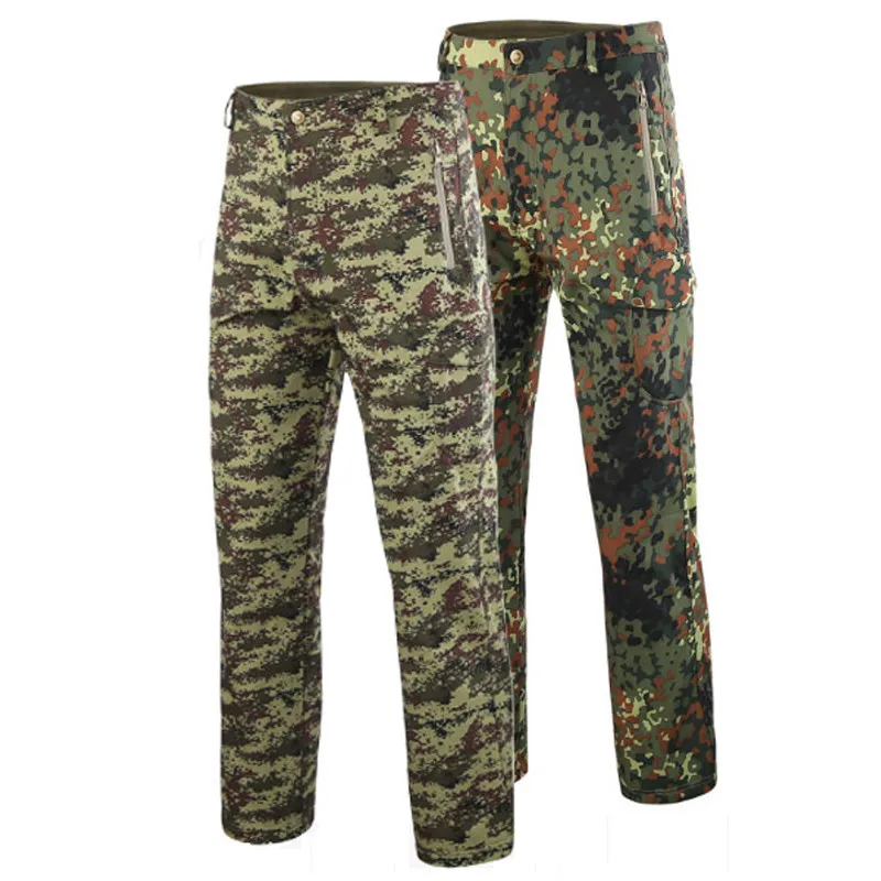 

2018 Men New Winter Tactical Waterproof Fishing Hunting SharkSkin SoftShell Hiking Military Pant Army Camping Trousers