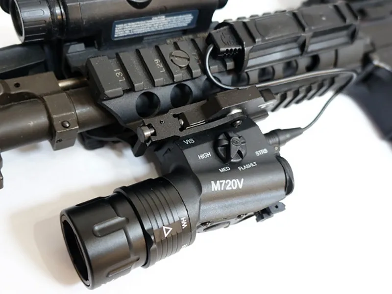 Элемент M720V Тактический светодио дный фонарик разведчик свет Airsoft охотничьего оружия свет вспышки версия EX273