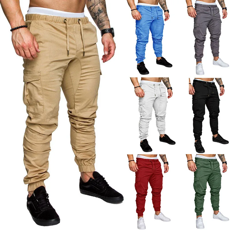 

Casual Summer Autumn Mens Pants Jogger Pant Mens Fitness Bodybuilding Gyms Pants Runners Clothing Sweatpants Plus Size 3XL