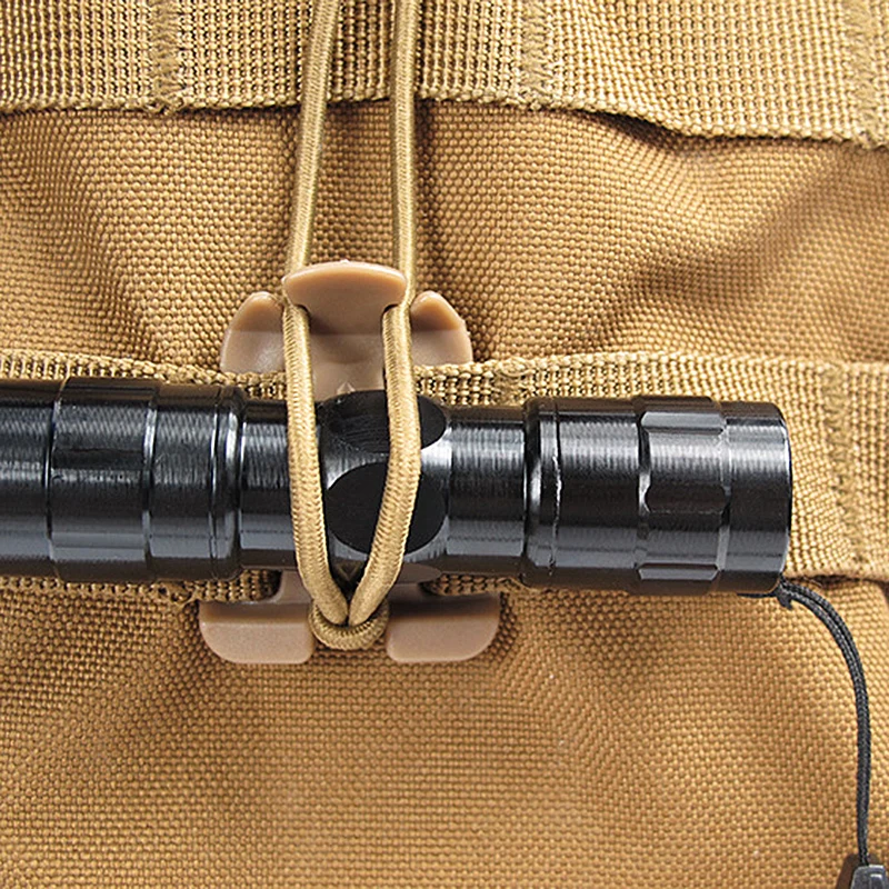 5 шт. сумка для инструментов на открытом воздухе Тактический Карабин ITW эластичный канат веб-пряжка для намотки походный лагерь снаряжение Molle рюкзак аксессуар