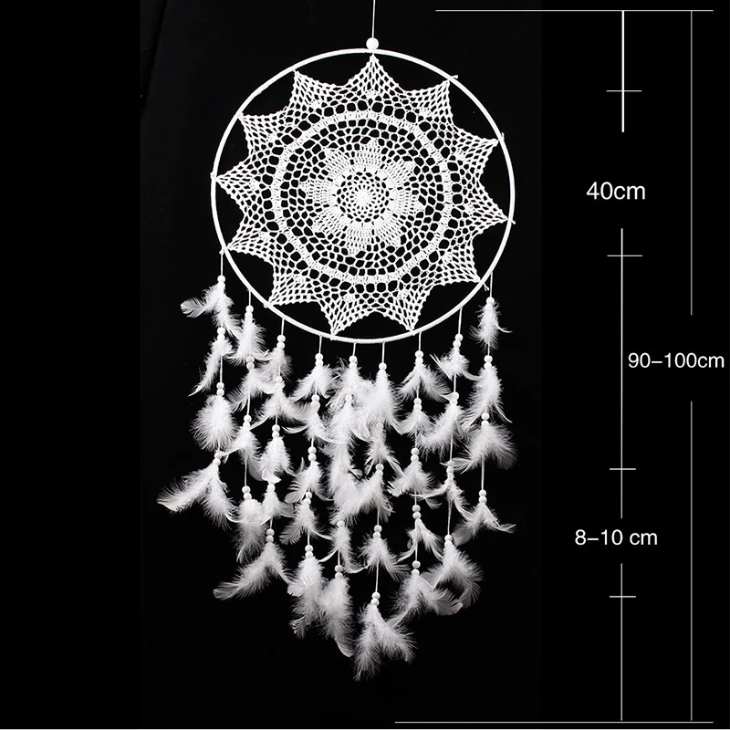 

2018 New Lace Openwork Wind Chime Ornaments Creative Dream Catcher Home Decoration Bedroom Living Room Wall Hanging Pendant