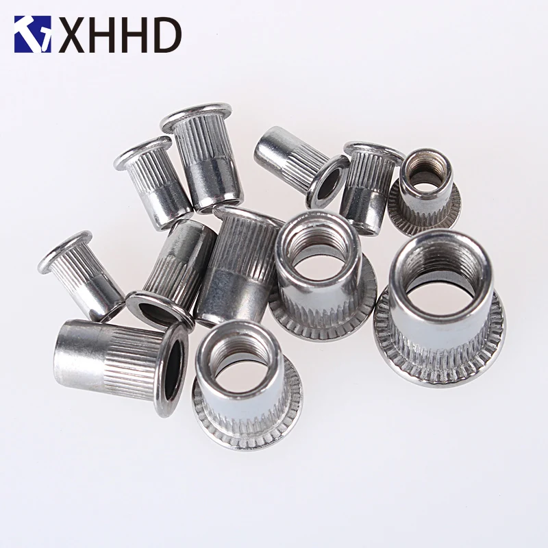 

Flat Head Rivet Nuts Metric Thread Insert Riveting Nut Rivnut Nutsert 304 Stainless Steel M3 M4 M5 M6 M8 M10 M12