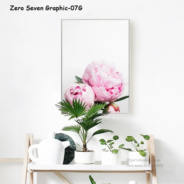Canvas Painting Nordic Decor Elegant Peony Flower Phrase Poster And Print Wall Art Picture For Living Canvas Painting Nordic Decor Elegant Peony Flower Phrase Poster And Print Wall Art Picture For Living Room Home Decoration