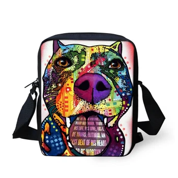 

FORU Designer Messenger Bags for Women Men Lady Crossbody Bags,Bolsos Mujer Yorkshire Terrier Bull Dog Printed Shoulder bag 2017
