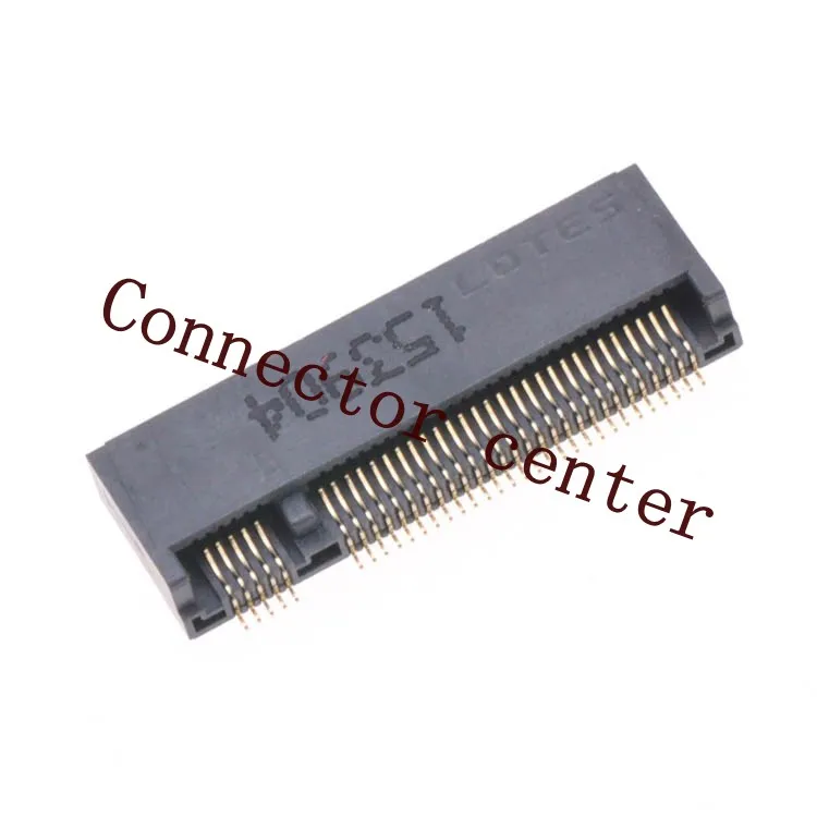 Оригинальный разъем LOTES NGFF 67Pin ключ B 3 2 мм высота SSD M.2 Разъем B|key connector|key keykey socket |