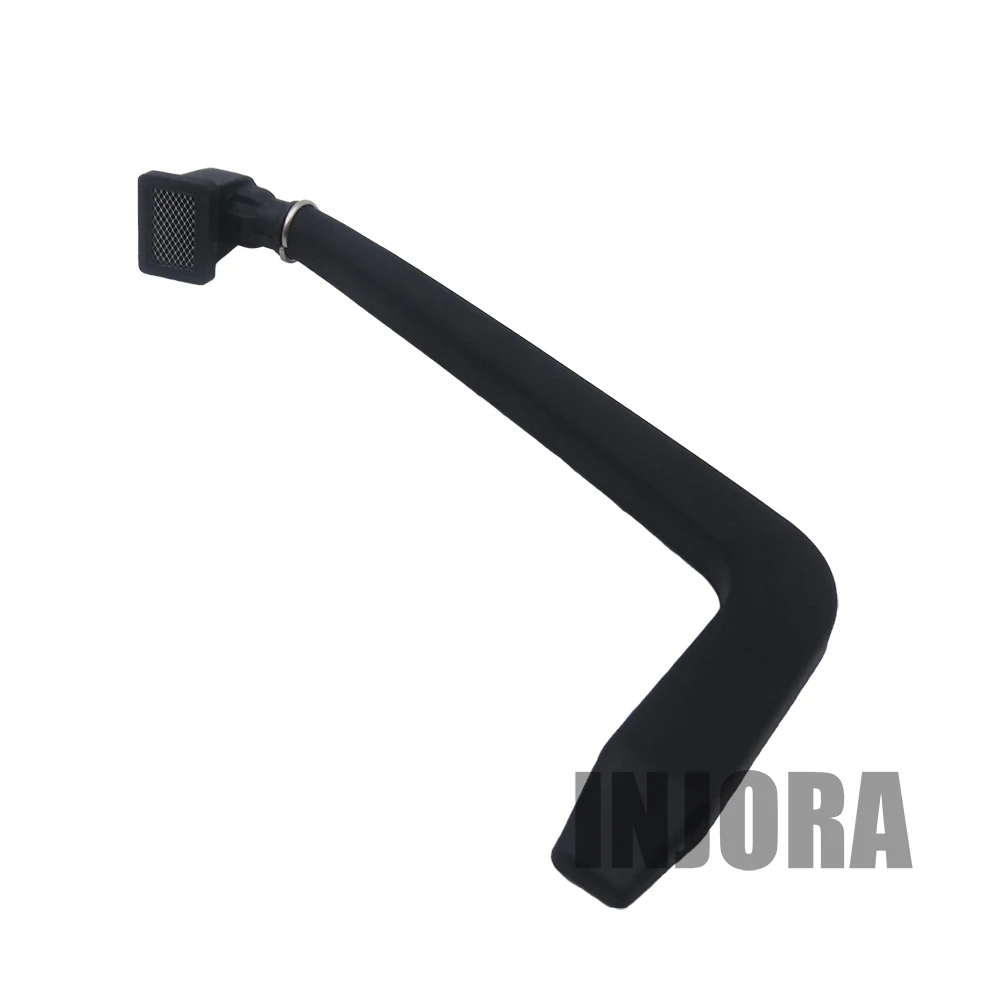 

INJORA 1:10 RC Crawler Black Rubber Safari Snorkel for RC Crawler D90 D110 Body Shell Parts
