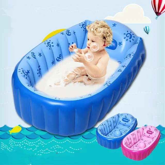 2016 Newborn Baby Portable Bathtub Large Inflatable Pool Float Child