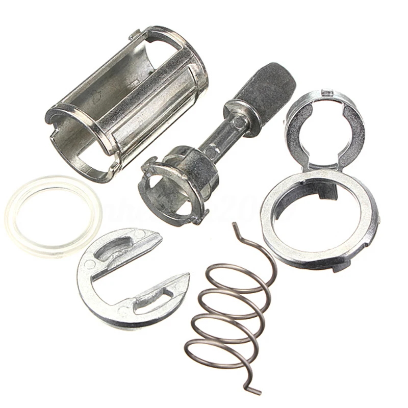 7pcs/Set Newest Front Door Lock Cylinder Barrel Repair Kit For V-W Mk4 Golf 4 Bora