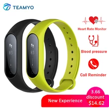 Teamyo Sport Y2 Plus Smart Bracelet Sang Pression bracelet en Oxygène du Sang Fitness tracker Moniteur de Fréquence Cardiaque cardiaco smartband