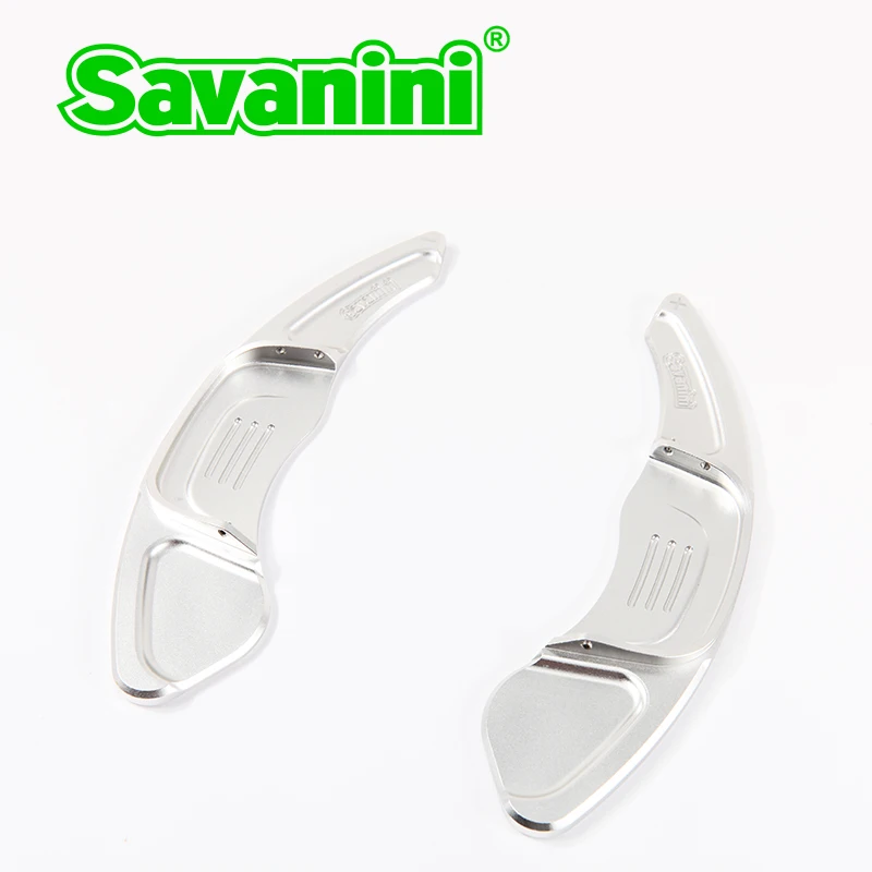  Savanini Steering Wheel Shift Paddle Extension For VW Golf 7 R GTI Scirocco Sagitar GLI MK7 Lamando