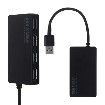

Jimier CY USB 3.0 Multiple 4 Port Hub Adapter For PC Laptop Tablet Laptop Support Windows 7 Windows 8 Mac 5Gbps