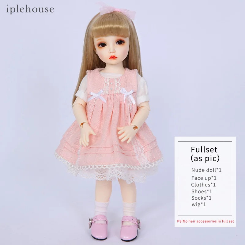 Бесплатная доставка BJD куклы Iplehouse Elin BID IP 1/6 модные высококачественные игрушки