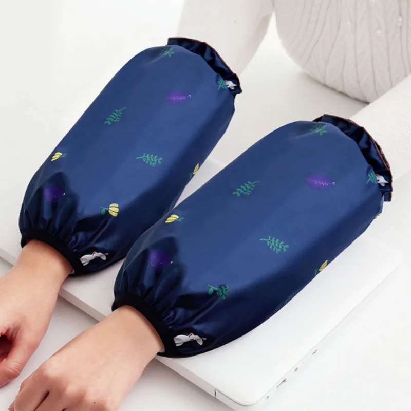 1 пара рукава полиэстер водонепроницаемый нарукавники УНИСЕКС манжеты маслостойкие предплечья рукава крышка для детей светлая цветная одежда