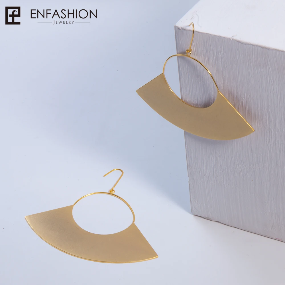 Серьги подвески женские из нержавеющей стали золотого цвета EB171040|earrings for|dropping