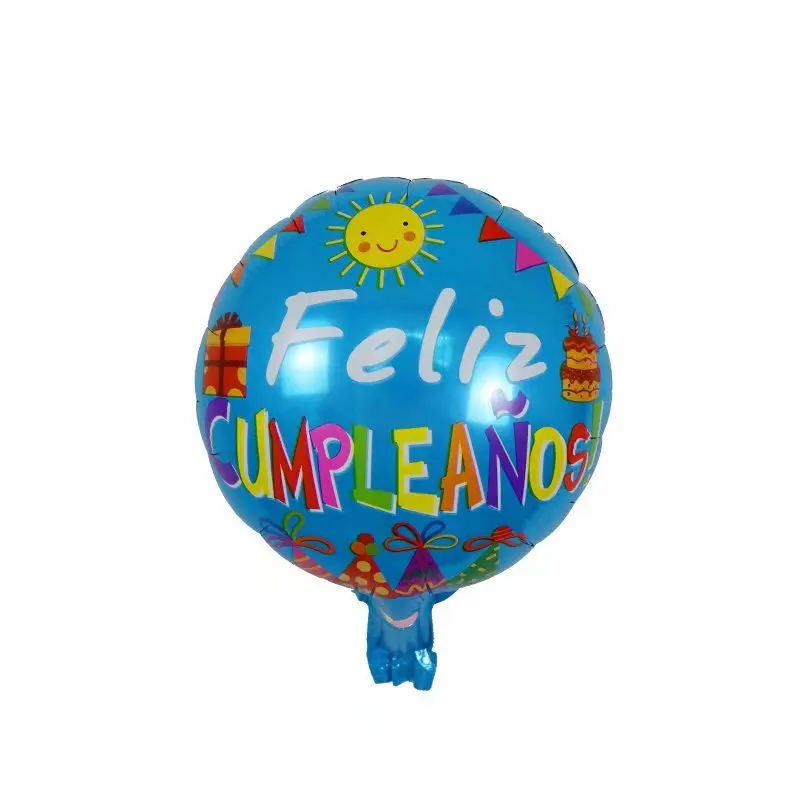 10 шт. 10 дюймов испанская фольга для дня рождения воздушные шары Feliz Cumpleanos Te Quiero воздушные шары украшения для вечеринки воздушные шары - Цвет: Армейский зеленый