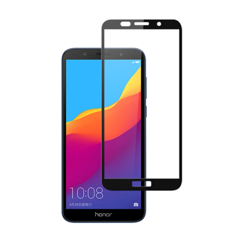 Для Huawei Y5 2018 2017 2019 защита для экрана Золотая черная белая защитная пленка полное
