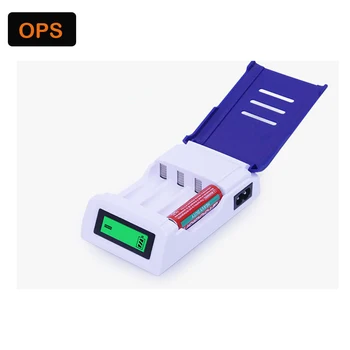 

Smart 4 slots LCD display battery charger for AA, AAA&Fast charge&Repair bad battery&One charging&Free shiping