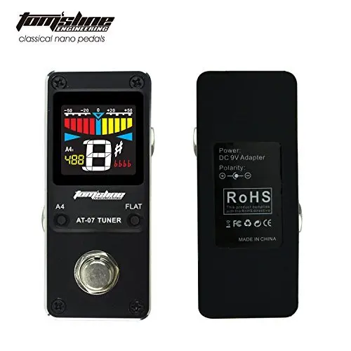 

AROMA Guitar Tuner Mini Single Guitar Effect Pedal Electric Effects High Quality Guitar Parts Accessories AT-07