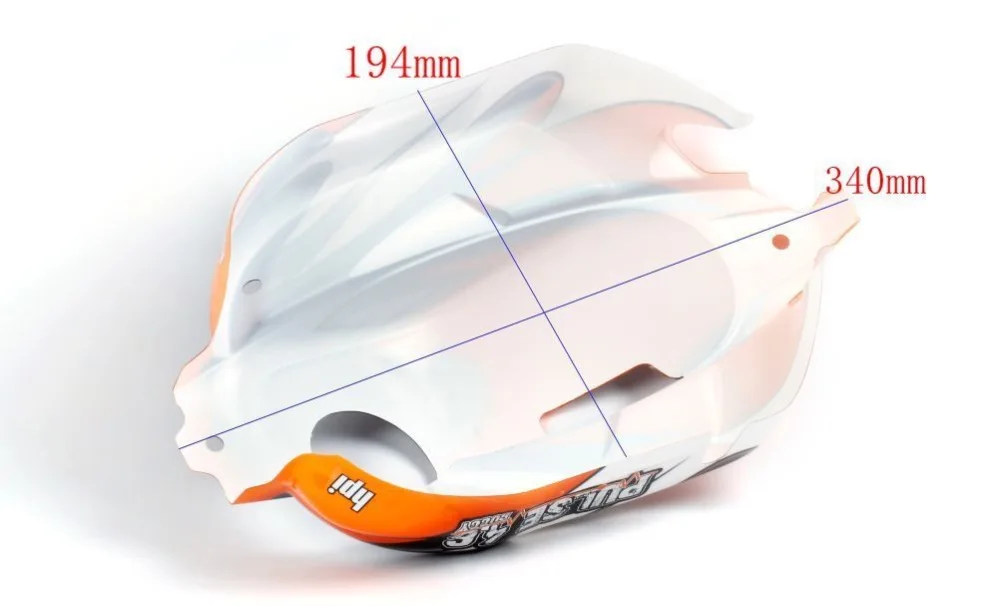 HPI 1/8 Pulse 4 6 чехол для корпуса Багги и крепежные стойки|body shell|body postbuggy |