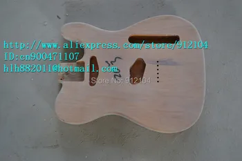 

free shipping wholesale and retail new electric guitar alder body F-1470+foam box