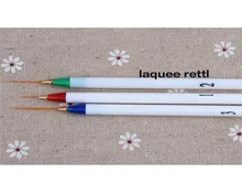 3pcs Pro Nail Art Brush Set Painting Polish Drawing Pen Tools