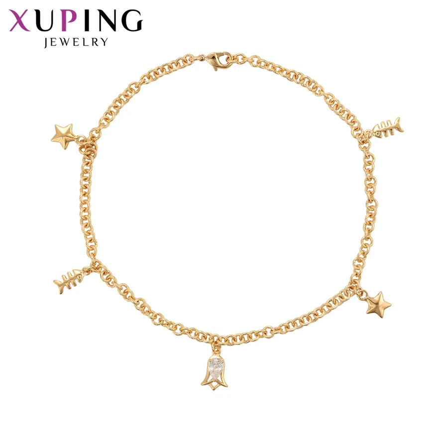 

Xuping Fashion Elegant Gold Color Plated Bracelet with Synthetic Cubic Zirconia High Quality Jewelry S49,8-75932