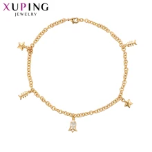 Xuping модный элегантный позолоченный браслет с синтетическим кубическим цирконием Высокое качество ювелирные изделия S49, 8-75932