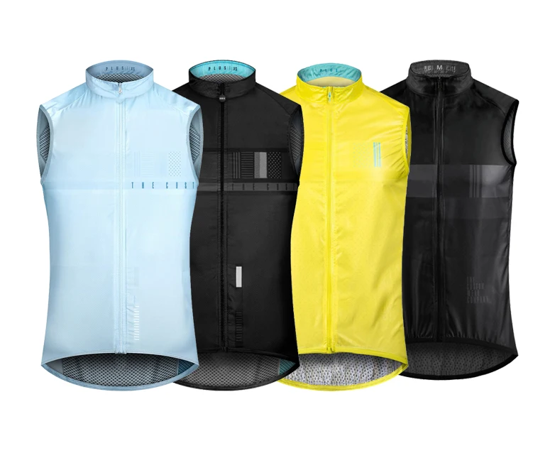 2019 2 channels cycling gilet Bicycle MTB Lightweight windproof vest